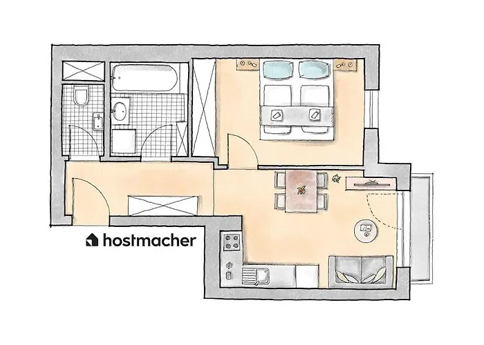 Cute 1br Hideaway & Quick By Hm Апартаменти Відень